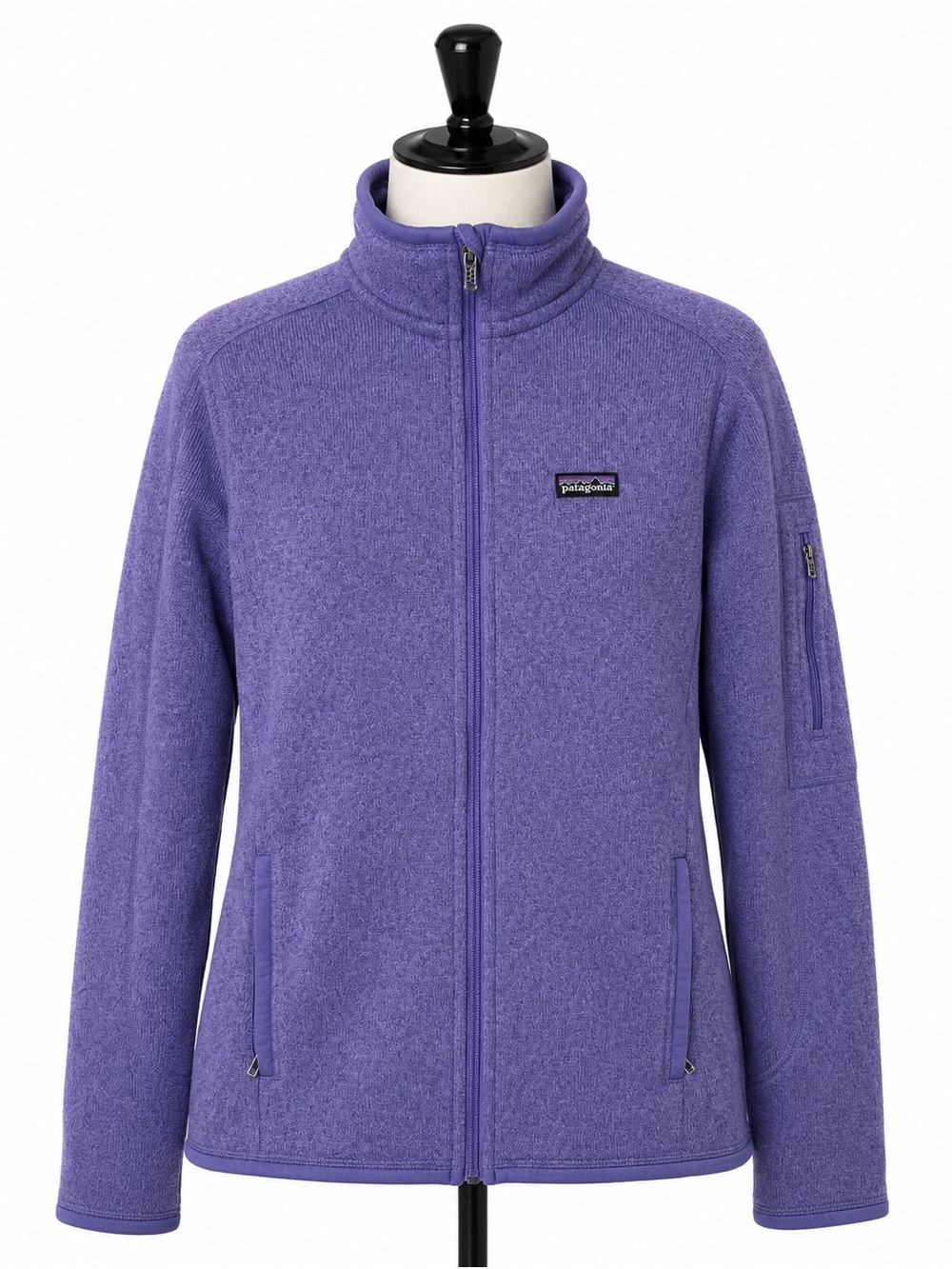 Patagonia Lavender Fleece Jacket with Logo